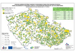 Mapa Snížení spotřeby energie (3. 10. 2013)