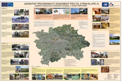 Mapa Úspěšně realizované individuální projekty v období 2004 - 2008