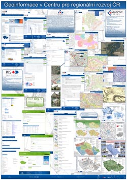 Mapa Geoinformace v Centru pro regionální rozvoj