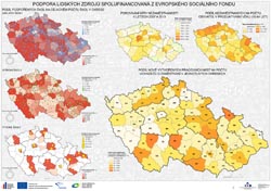 Mapa Poster - Podpora lidských zdrojů