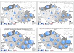 Mapa Veřejně prospěšné práce v letech 2012 a 2013