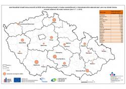 Mapa Životní prostředí - odstranění staré ekologické zátěže