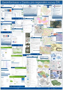 Mapa Geoinformace v Centru pro regionální rozvoj