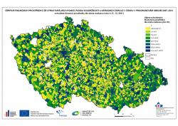 Mapa Čerpáni finančních prostředků dle místa realizace k 31. 12. 2011